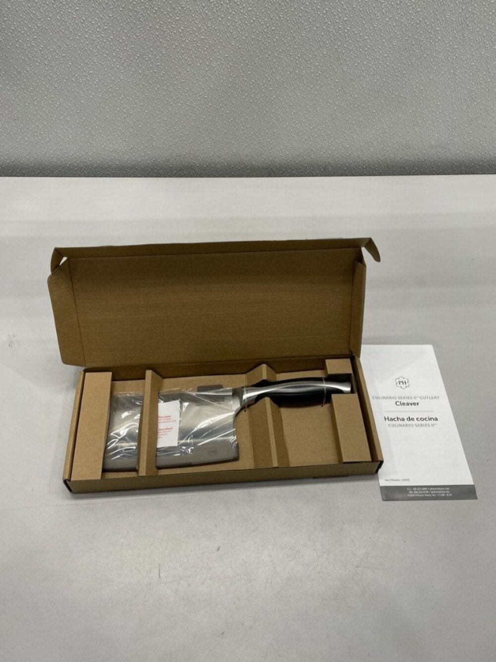 Princess House Culinario Series II Cutlery Cleaver 10006